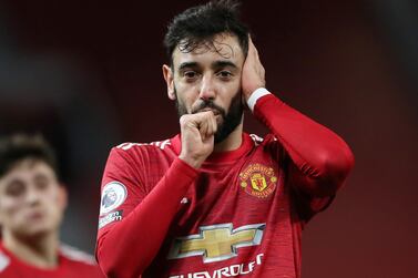 Manchester United star Bruno Fernandes' value has soared in 2020. Reuters