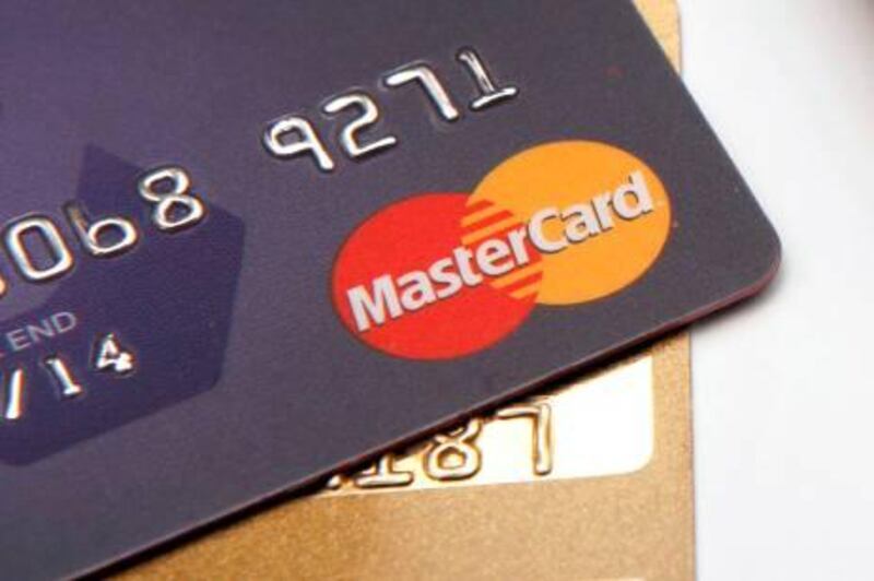 DUBAI, UNITED ARAB EMIRATES,  August 05, 2012. STOCK IMAGES of VISA and Mastercard credit cards shot at MAKE Bussiness HUB located in JBR. (ANTONIE ROBERTSON / The National)