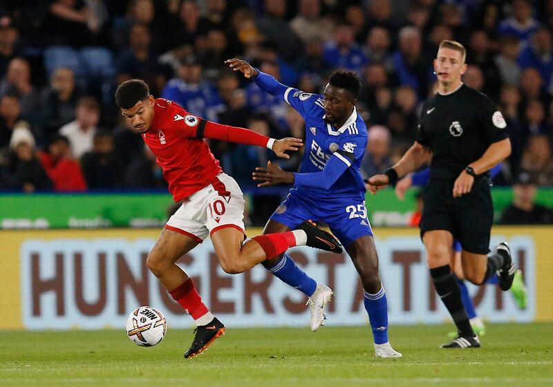 Wilfred Ndidi – 6. Didn’t put a foot wrong in the first half but looked to be nursing a slight injury, so was brought off at half time as a result. Reuters