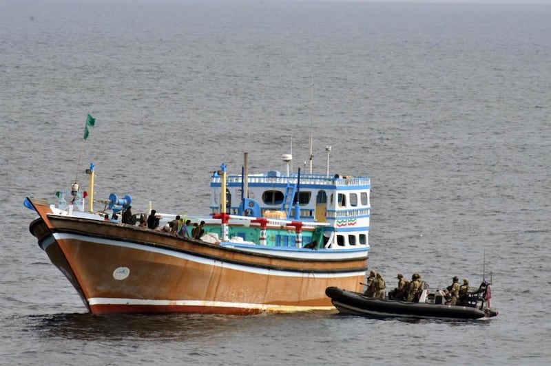 Britain’s Royal Navy said on Monday it had seized 11 “mail-sized” sacks of crystal meth in the Arabian Sea, worth an estimated £3.3 million (Dh 15.7 million). Royal Navy