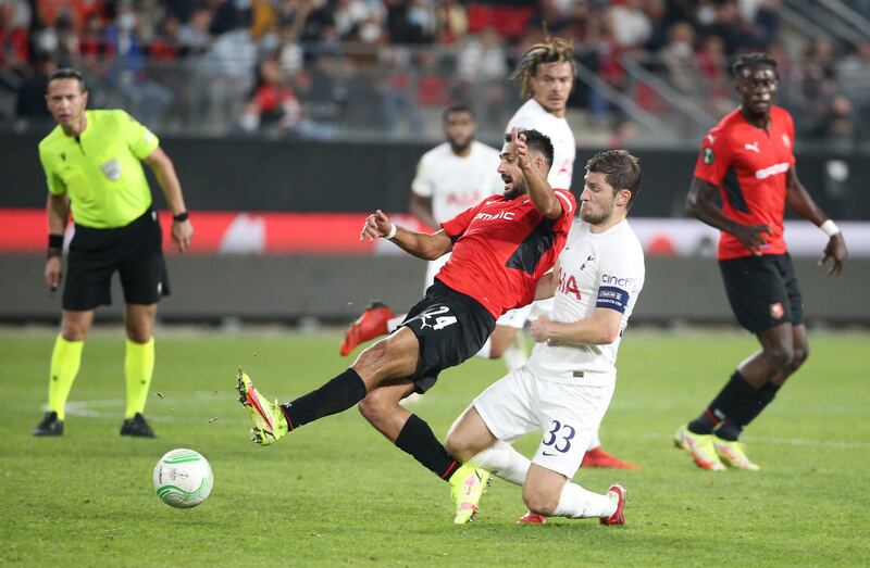 Ben Davies, 6 - Produced a couple of early blocks as the hosts started to build momentum with most of their attacks coming down the Spurs left and he denied the home side a certain second when he hurled himself in front of the Rennes attacker. Getty