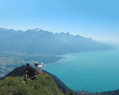 The Lake Geneva region of Switzerland. Maude Rion/ Montreux Riviera Tourism