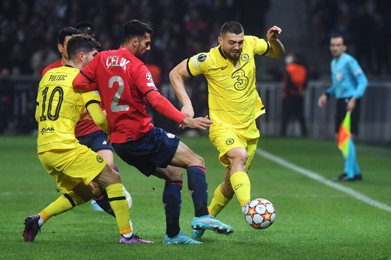 Mateo Kovacic – 7 The Croatian had some lovely moments on the ball in the first half, skipping past challenges by Lille with ease to get into the box. Surprisingly sacrificed at half-time. 


AFP