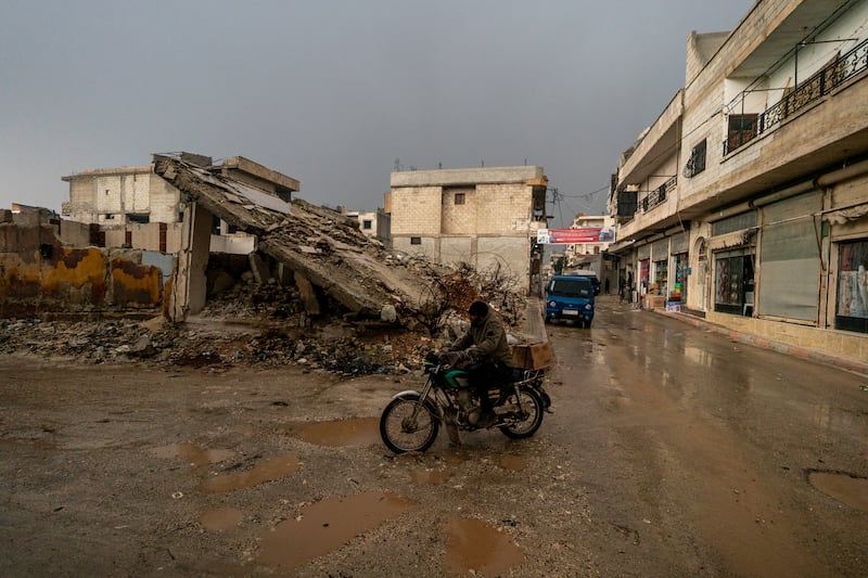 The impact of the earthquake is still apparent everywhere in Jindires a year on. The World bank estimated damage in Syria at $3.7 billion, plus further losses of $1.5 billion