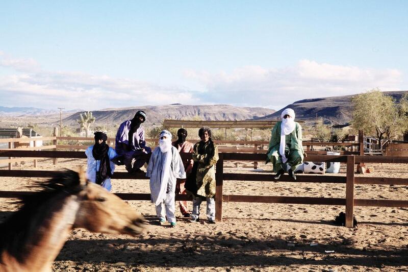 Tinariwen, whose fans include Robert Plant. Marie Planeille