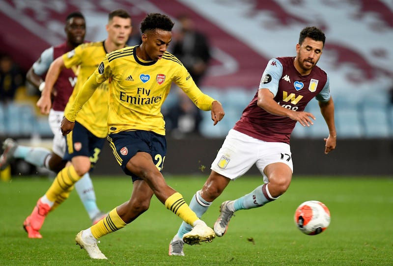 Joe Willock – 6. A mainstay in Arsenal’s Europa League campaign, the 20-year-old midfielder was mainly used off the bench in the Premier League. Looks a bright prospect. PA