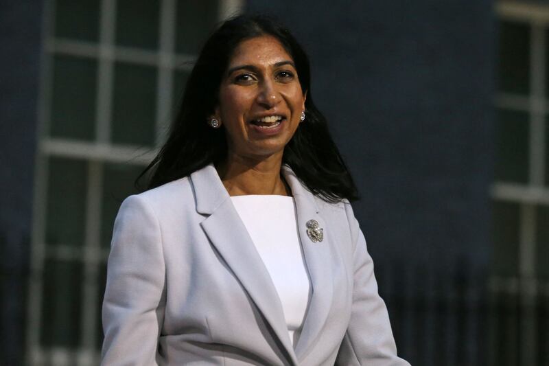 Suella Braverman has been appointed home secretary. AFP