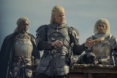 Matt Smith as Daemon Targaryen in 'House of the Dragon'. Photo: HBO