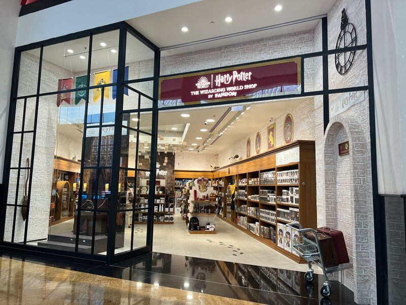The Harry Potter-themed Wizarding World Shop is opening at Mall of the Emirates in Dubai. All photos: Wizarding World by Fandom