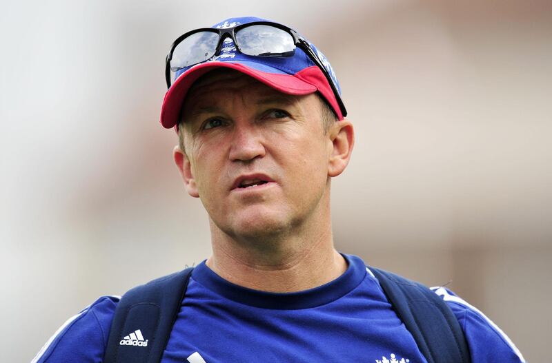 (FILES) In this file photo taken on August 25, 2013 England's coach Andy Flower is seen before the start of play on the fifth day of the fifth Ashes cricket test match between England and Australia at the Oval in London on August 25, 2013. 

 Former England coach Andy Flower has ended his 12-year stay with the England and Wales Cricket Board October 12, 2019. Flower was appointed England assistant coach to Peter Moores in 2007 and took over as head coach two years later. / AFP / GLYN KIRK / --RESTRICTED TO EDITORIAL USE. NO ASSOCIATION WITH DIRECT COMPETITOR OF SPONSOR, PARTNER, OR SUPPLIER OF THE ECB--
