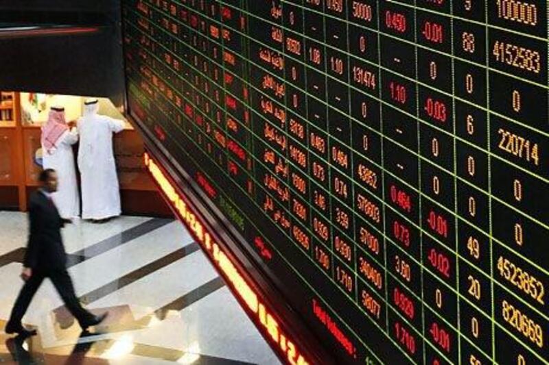 The Abu Dhabi Securities Exchange is enhancing its trading system. Delores Johnson / The National