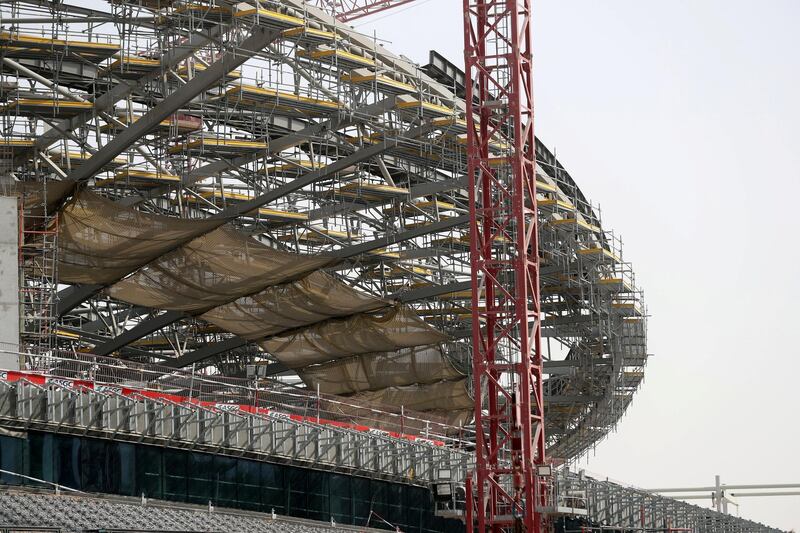 Dubai, United Arab Emirates - July 22, 2019: Terra- The Sustainability Pavilion. Expo 2020 Dubai Open Doors. A sneak peek of the worldÕs greatest show now. Monday the 22nd of July 2019. Expo 2020 site, Dubai. Chris Whiteoak / The National