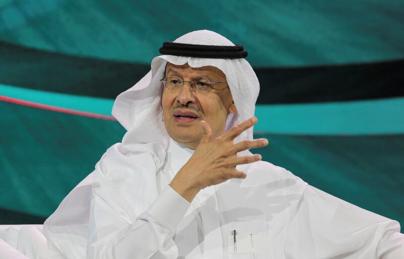 Saudi Arabia's Minister of Energy Prince Abdulaziz bin Salman said oil demand was healthy and that speculators were to blame for the recent drop in crude prices. Reuters