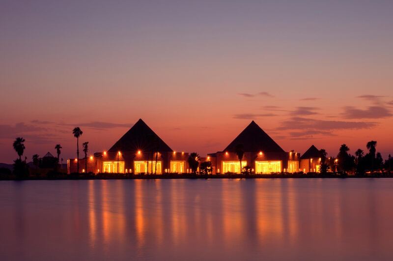 African-style surrounds and Arabian sunsets await at the safari resort in Saudi Arabia.