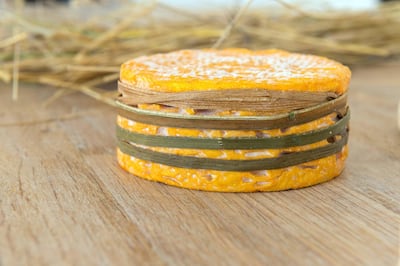 Livarot cheese from Normandy. Getty Images.