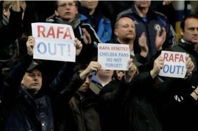 Rafa Benitez had his critics at Chelsea. 