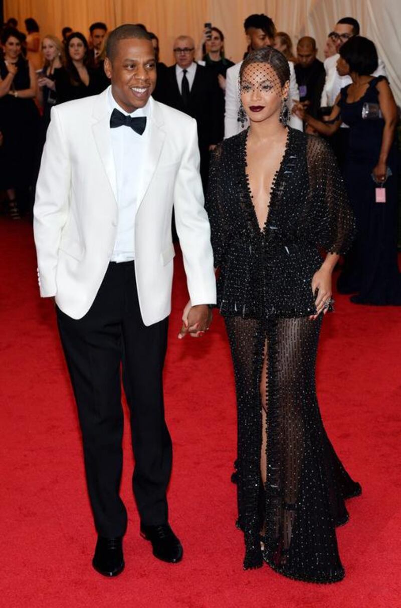 Hit: Beyonce Knowles and Jay Z. EPA