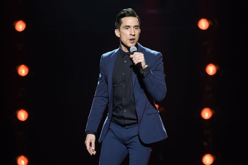 Russell Kane is heading to Theatre by QE2 in Dubai this month. Photo: EMPICS Entertainment