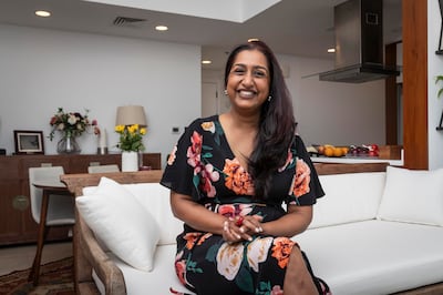 Charu Bjuvestig says she has met people from all over the world during her quest for preloved furniture. Antonie Robertson / The National