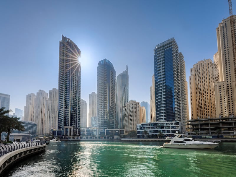 Dubai is 'proving a powerful magnet for executive nomads', said Savills. Getty Images