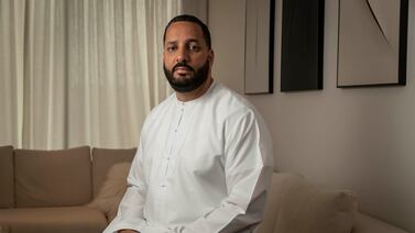 Fadie Musallet, DJ Khaled's cousin, who made an appearance on Netflix's Dubai Bling. Antonie Robertson / The National