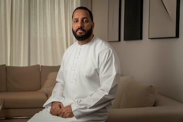 Fadie Musallet, DJ Khaled's cousin, who made an appearance on Netflix's Dubai Bling. Antonie Robertson / The National