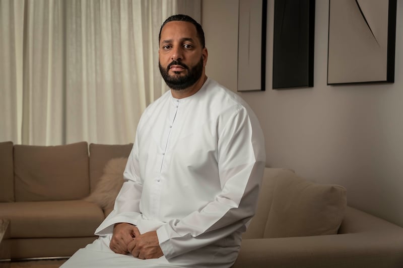 Fadie Musallet, DJ Khaled's cousin, who made an appearance on Netflix's Dubai Bling. Antonie Robertson / The National