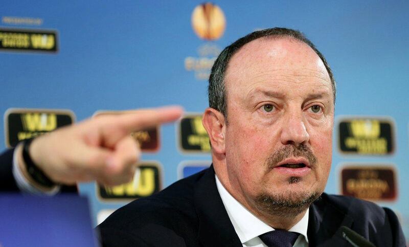 Rafa Benitez is widely expected to take over the Real Madrid vacancy. Rony Hartmann / AFP