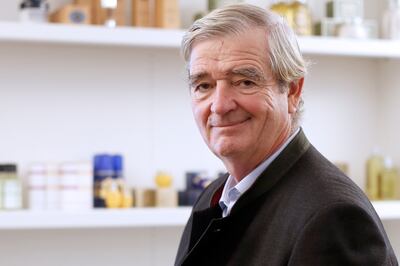 Reinold Geiger became a shareholder in L’Occitane about 30 years ago and is now its chairman. AFP