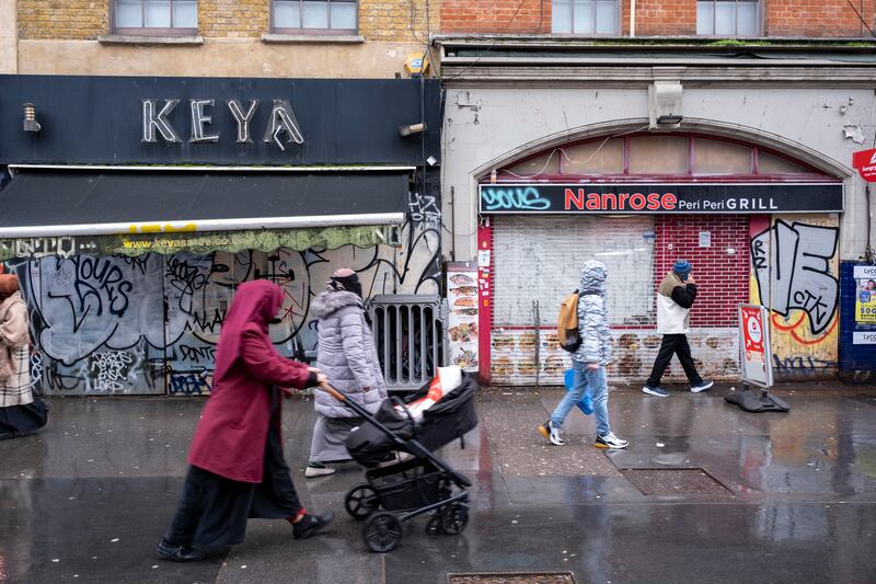 Tower Hamlets in London, which Conservative MP Paul Scully has described as a 'no-go area'. Getty Images