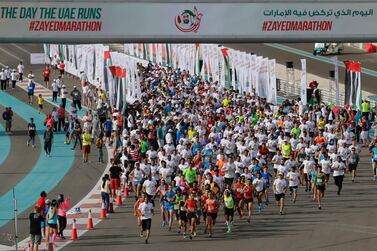 The Zayed Marathon. Jorge Ferrari