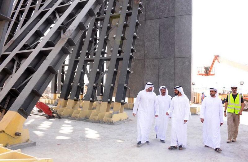 Sheikh Khalifa bin Tahnoun bin Mohammed Al Nahyan, Director of The Martyrs’ Families’ Affairs Office at the Abu Dhabi Crown Prince's Court, visited the site of the Martyrs’ Memorial. WAM