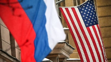 The US embassy building in Moscow. AFP