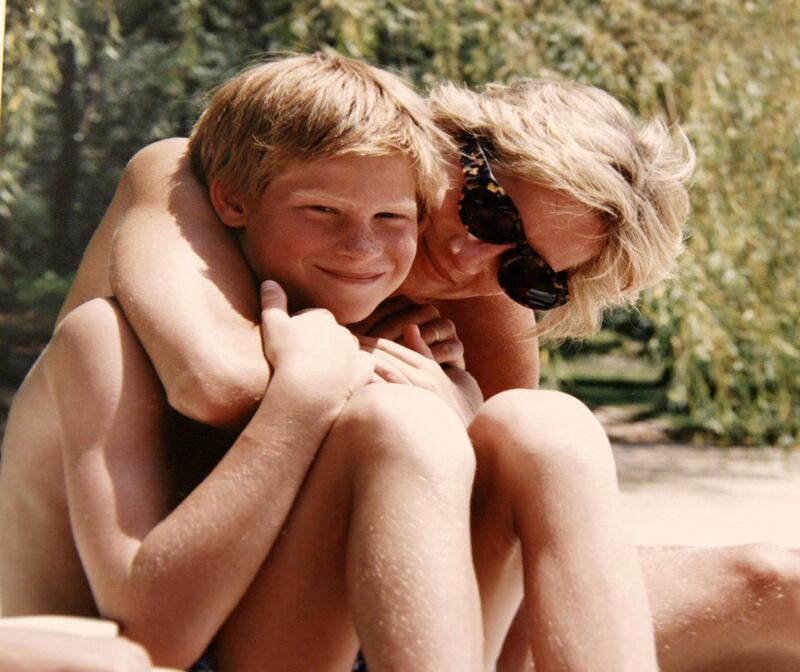 This photo of Princess Diana with her son, Prince Harry, was released by Kensington Palace on July 23 and features in the new ITV documentary on her life and legacy. Reuters