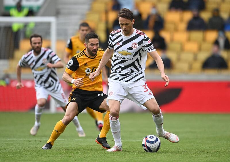 Nemanja Matic 7 - Lost ball to Traore for Wolves' first chance and well beaten by the same player again after 22, but still knitted play together well behind a very young front line towards the end. A fading force but still worthy of his place in the squad – and he might be needed again in Poland on Wednesday. Reuters