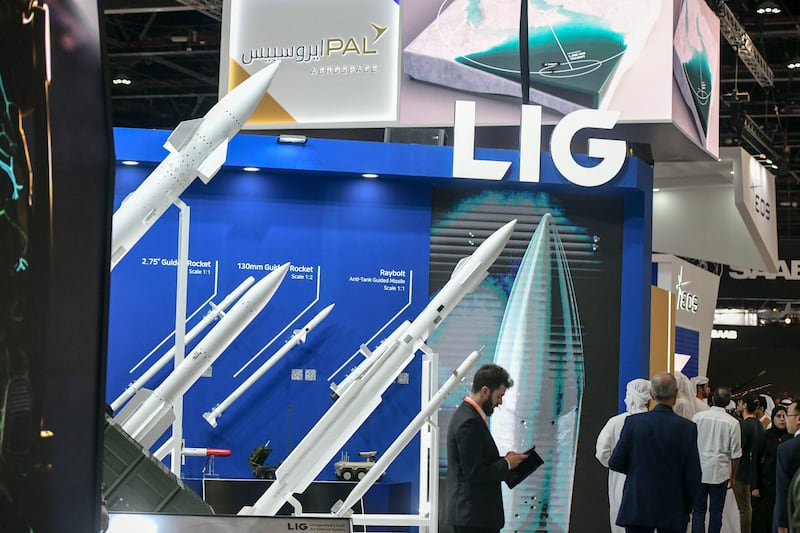 The LIG stand
