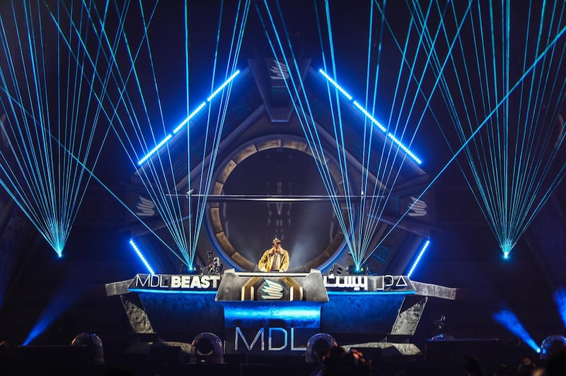 David Guetta at MDL Beast