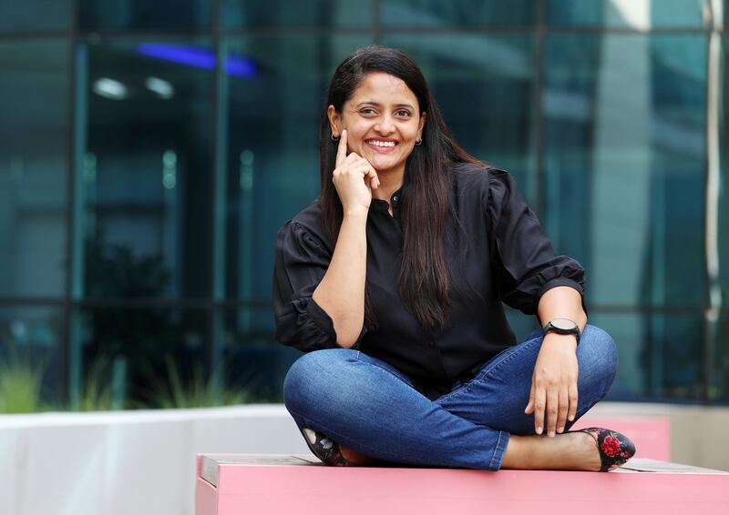 Sulochana Betwala, chief operating officer and co-founder of digital payment app Totl, says taking a mortgage at the age of 23 instilled financial discipline in her. Chris Whiteoak / The National