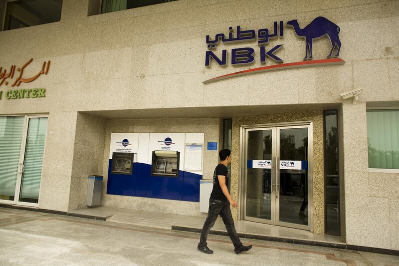 Moody's has a stable outlook on Kuwaiti banks. Andrew Henderson /The National