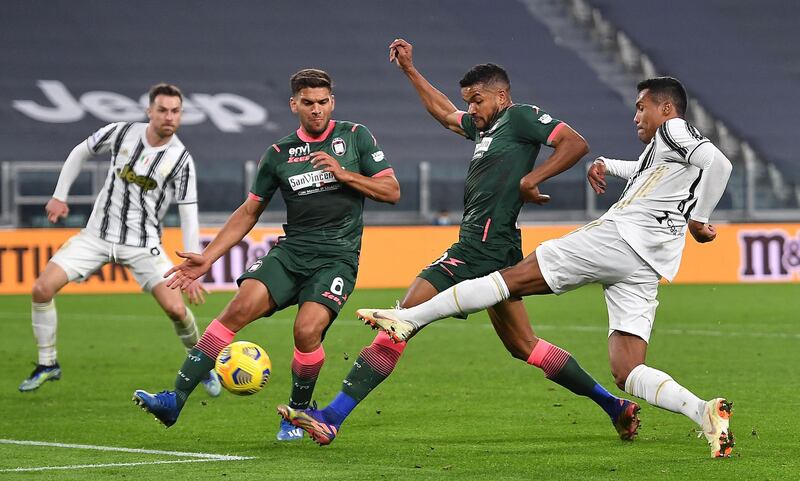 Alex Sandro of Juventus in action. EPA