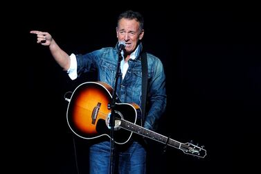 Bruce Springsteen's music focuses on the lives of America's blue collar workers. AP