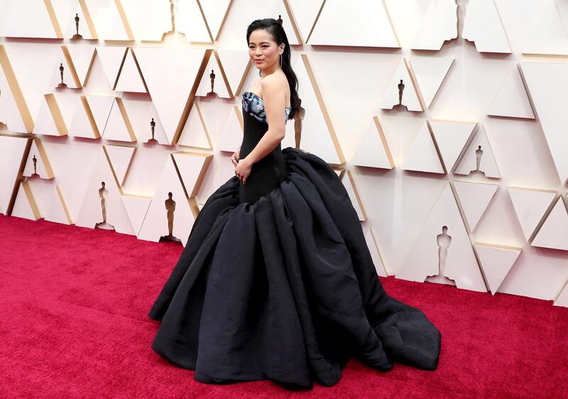 Kelly Marie Tran in Schiaparelli SS20 Couture at the 92nd annual Academy Awards ceremony at the Dolby Theatre in Hollywood, California. EPA