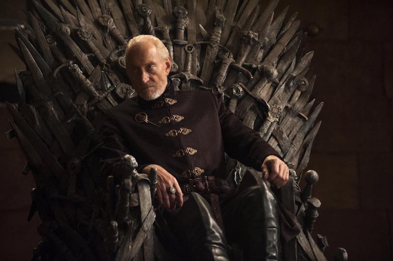 Charles Dance as Tywin Lannister in 'Game of Thrones'.