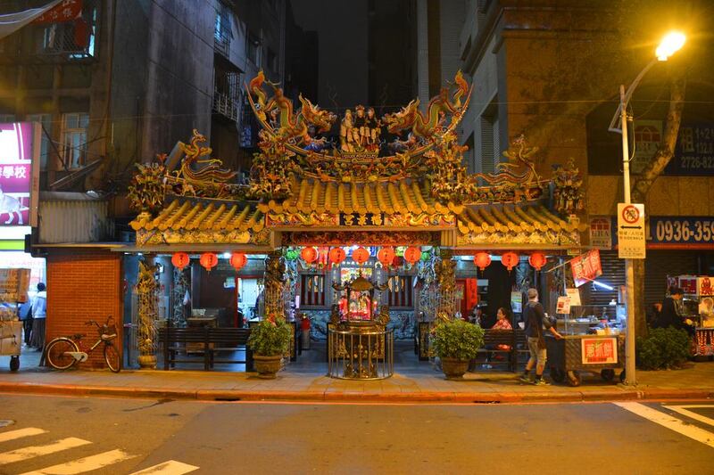 A temple in Taipei. Photo by Rosemary Behan