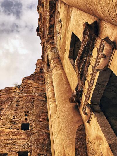 The Royal Tomb in Petra, Jordan. Courtesy Melinda Healy