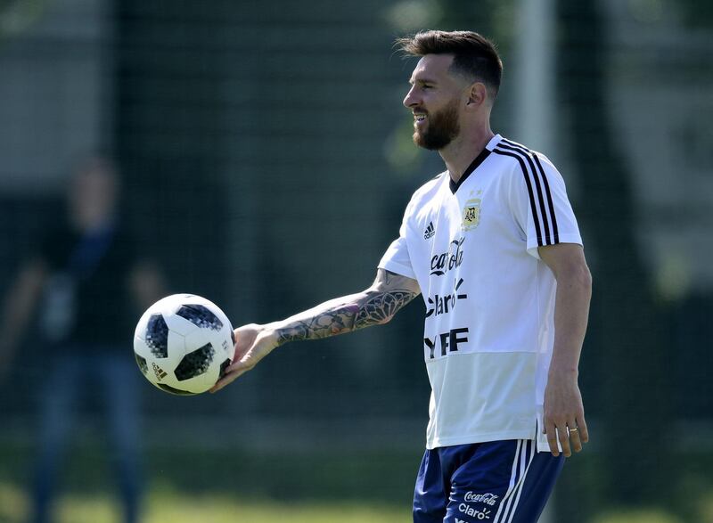 Argentina's Lionel Messi. Juan Mabromata / AFP