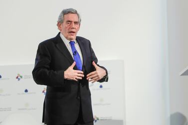 Gordon Brown, the former Prime Minister of the United Kingdom, said leaders must offer hope that the 2020s will not become a decade of low growth and high unemployment. Victor Besa