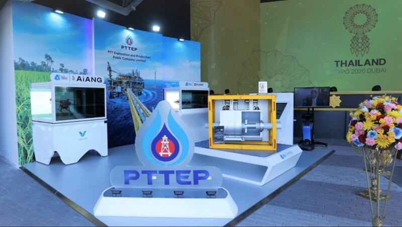 PTTEP's stand at Expo 2020. All photos: PTTEP