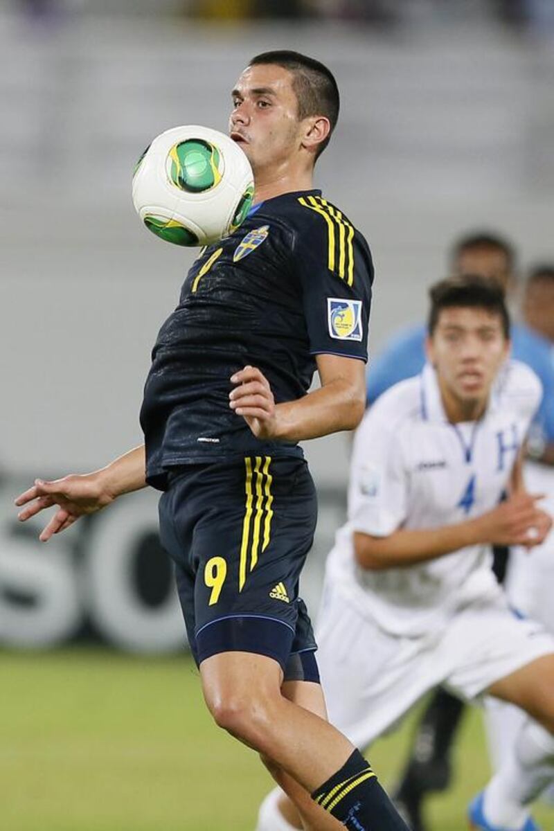 Valmir Berisha and Sweden hope there is still more magic left in their run to the Fifa Under 17 World Cup semi-finals. AFP