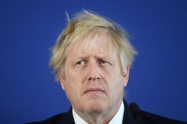 Britain's Prime Minister and Conservative leader Boris Johnson. Facundo Arrizabalaga / EPA 